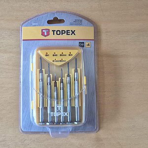 Cacciaviti di Precisione "TOPEX" - confezione 6 pezzi