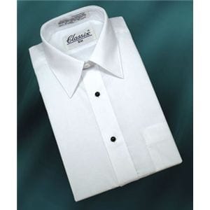 Boys Dress Shirt Laydown Collar Takes 