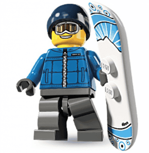 Snow Boarding LEGO Dude