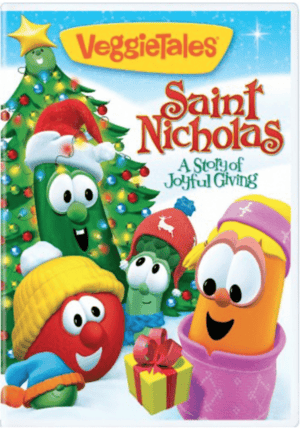 Saint Nicholas - the world's best giver, a story of joyful giving by Veggie Tales -- celebrating Saint Nicholas Day with kids.