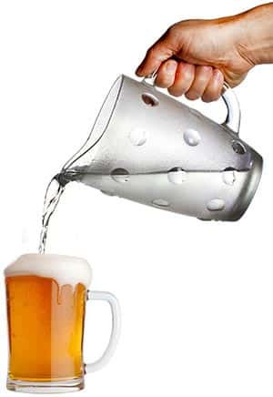Agua para cerveza
