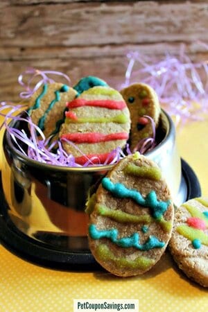 Easter Egg Cookie Dog Treats Recipe