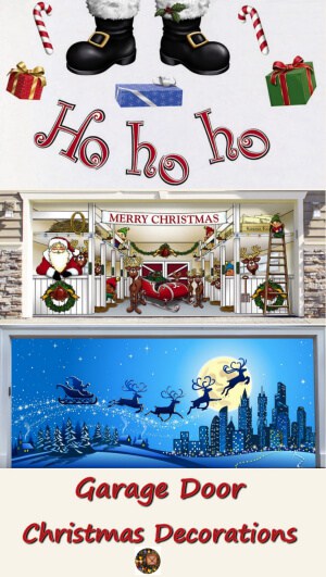 Christmas Decorations For A Garage Door