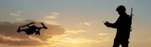 military and drones
