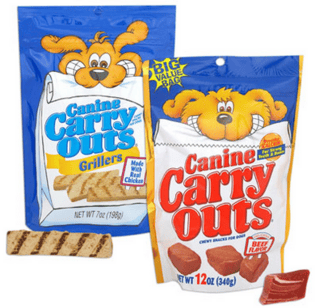 Canine Carry Outs Dog Treats Coupon
