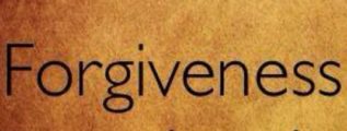 Forgiveness