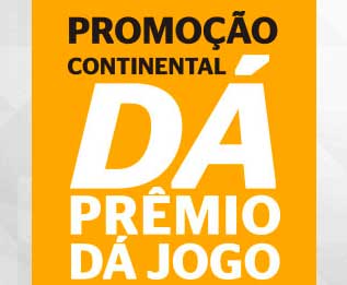 WWW.DAPREMIODAJOGO.COM.BR - PROMOÇÃO CONTINENTAL DÁ PRÊMIO DÁ JOGO