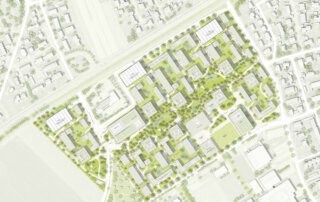 Bild: Lageplan Wettbewerb Kreuzlinger Feld, © ver.de