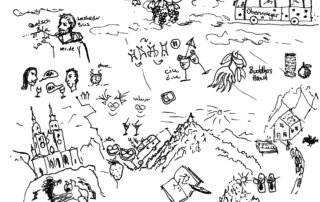 Wimmelbild: Südtirol-Exkursion Tag 1, © ver.de