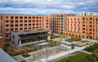 Foto: Blick in den Hof Freiham WA16, © JohannHinrichsPhotography