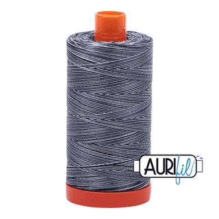 Aurifil 50wt stonefields cotton thread