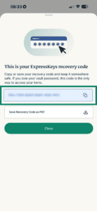ExpressKeys setup showing Face ID pop-up.