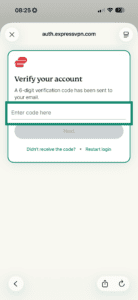 ExpressKeys setup showing Enter code here field highlighted.