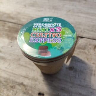 Kit de siembra Mini x3 cultivo express
