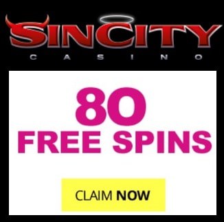 SinCity Casino free spins