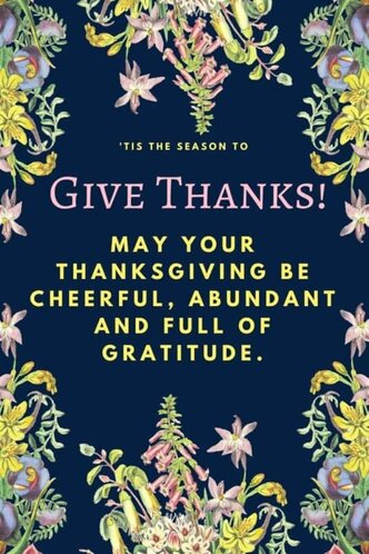 Happy Thanksgiving wishes