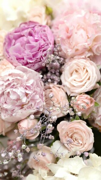 arrangement of flower wallpaper aesthetic, pink flower wallpaper iPhone