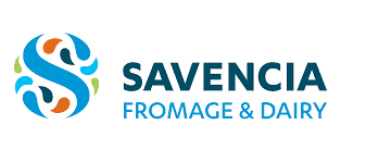 SAVENCIA Logo s názvom spoločnosti a textom Fromage & Dairy