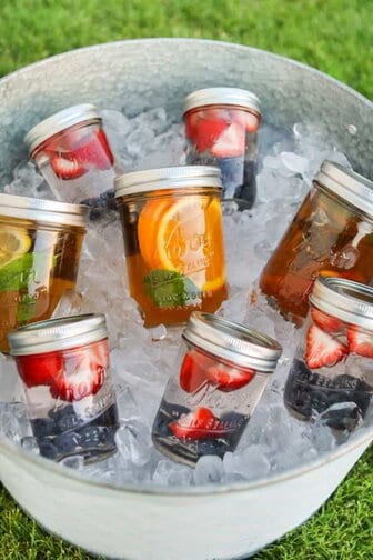summer tea picnic idea