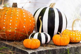 Elegant pumpkin halloween decorations idea