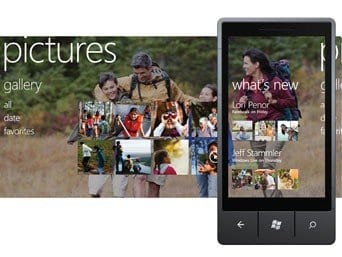 windows phone 7 pictures hub