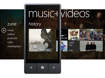 windows phone 7 Music Video Hub