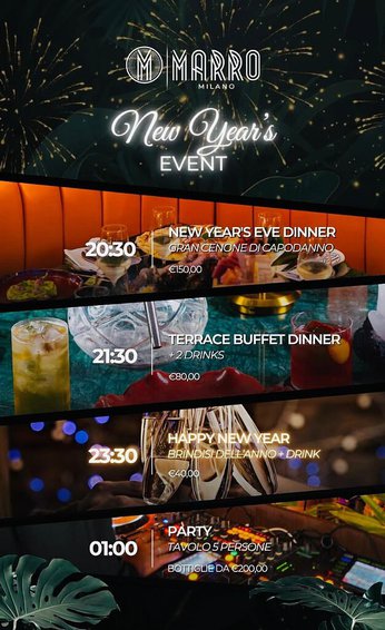Capodanno Marro Milano – cenone