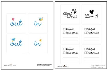 How to Print on Post-It Notes with Cute Free Printables for School Homework. LivingLocurto.com