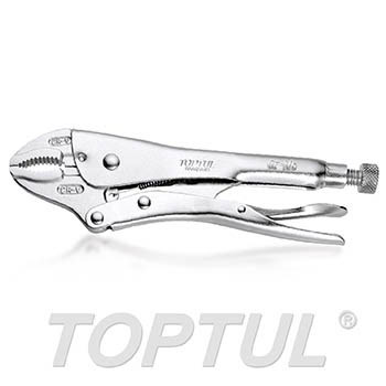 7" Curved Jaw Locking Pliers with Wire Cut