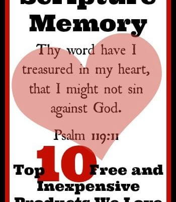 Scripture Memory Products we Love