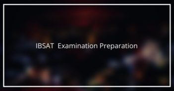 IBSAT Exam Preparation