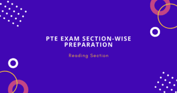 PTE Preparation Reading