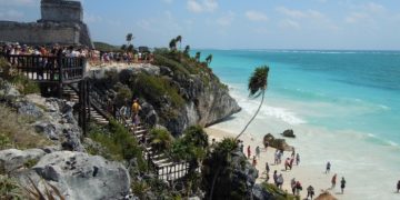 Tulum ruins and their beach