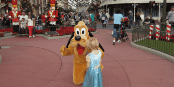 Meeting characters like pluto is one of the best parts of visiting walt disney world