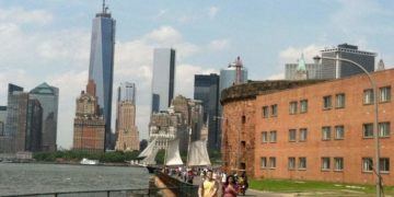 Governor's island is a 5-minute ferry ride and world away from manhattan