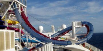 These thrilling slides are part of ncl's newest cruise ship line