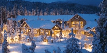Tenaya lodge in winter