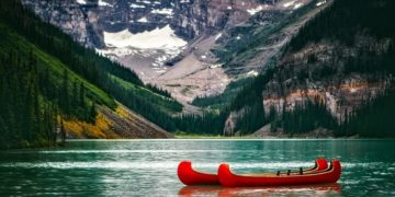 Lake louise's amazing view