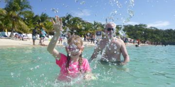 Splashing in tabyana beach
