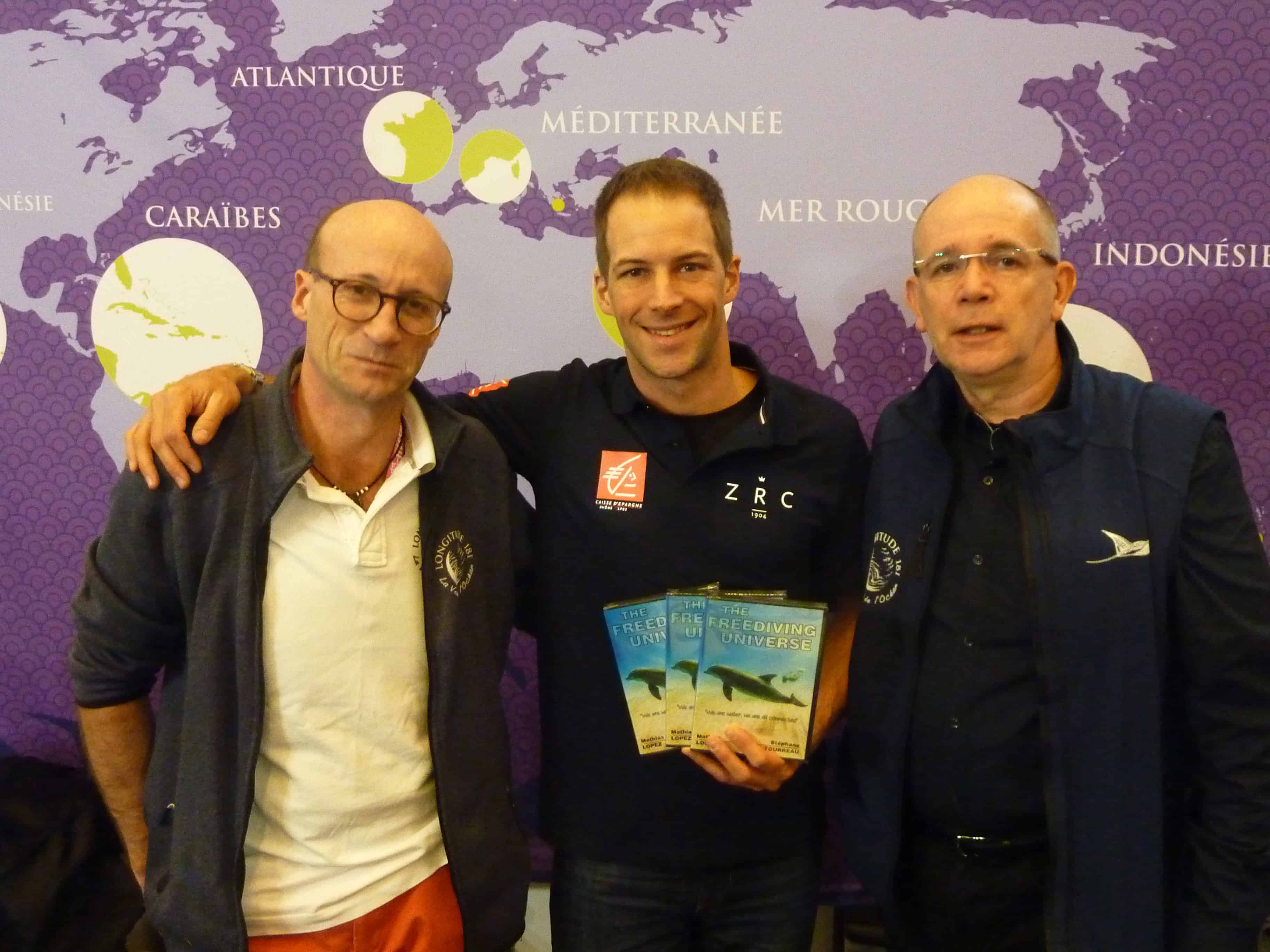 Stéphane TOURREAU nous soutient avec son DVD “The freediving Universe”