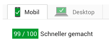 Pagespeed Optimierung