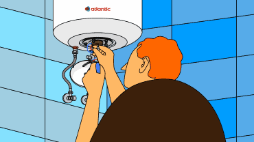 Comment réarmer le thermostat d'un chauffe-eau Atlantic 300 litres ?