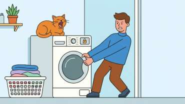 Débloquer une porte de lave-linge