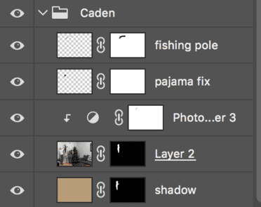 Layers to Edit Caden