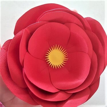 Finished paper flower