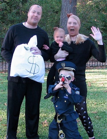 Cops and Robbers  DIY Halloween Costume