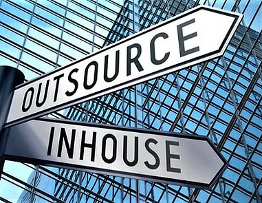 Both Outsource and in-house