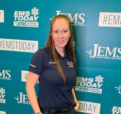 Jazmin Soloman at the JEMS Conference and Expo