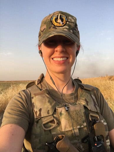 Meg Cotton, deployed soldier and Certified Registered Nurse Anesthetist (CRNA)