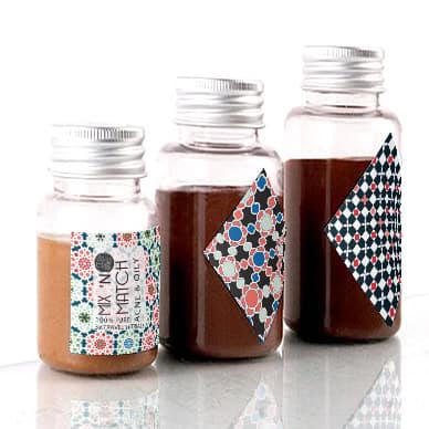 sampleservice travel trial set voor de combi, vette huid met acne